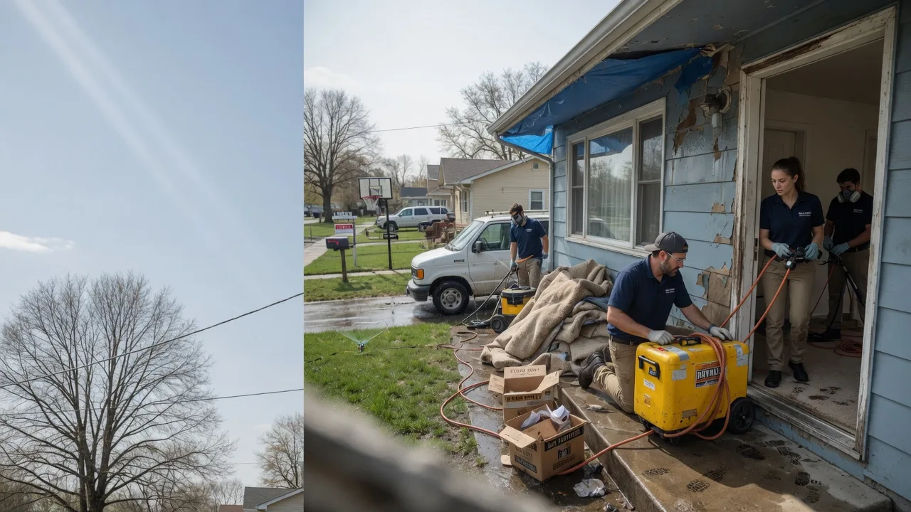 Basement Flood Cleanup in Armada, MI near me